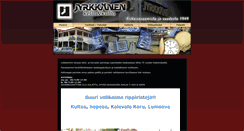 Desktop Screenshot of jyrkkanen.fi